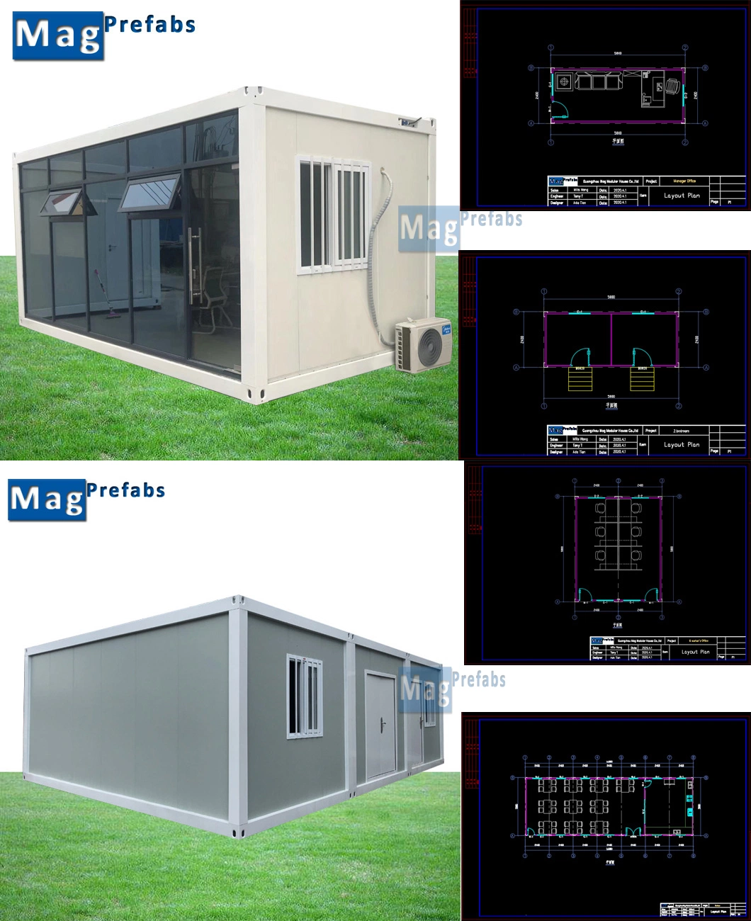 Site Container Vans Camping Pod Contenedores