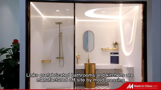 Baño Modular/ Kit de Baño/ Baño Integrado/ Módulo de Baño/ LKA003